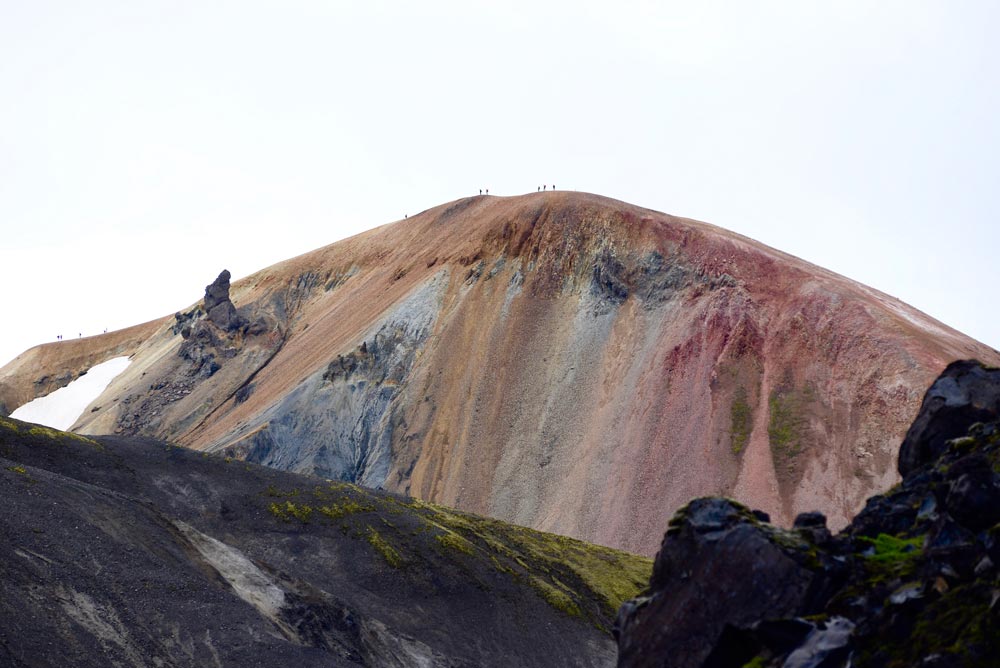 Colorful mountains at Landmannalaugar