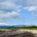 The shore at Ytri-Tunga with Snaefellsjokull