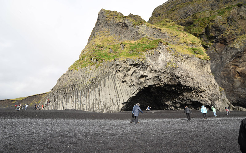 Reynisfjara cave black sand beach South coast Iceland
